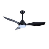 CristalRecord Deckenventilator Stel Ø 120 cm schwarz