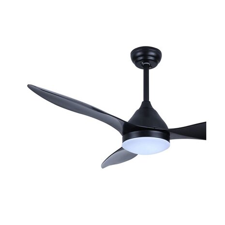 CristalRecord Deckenventilator Stel Ø 120 cm schwarz CristalRecord Deckenventilator Stel Ø 120 cm schwarz