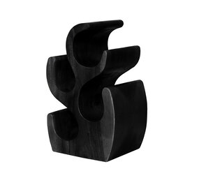 HSM Collection Weinregal Vins stehend 4 Flaschen H 40 cm dunkles Holz HSM Collection Weinregal Vins stehend 4 Flaschen H 40 cm dunkles Holz