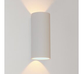 Artdelight Wandleuchte Brody 2 Licht H 18 cm weiß Artdelight Wandleuchte Brody 2 Licht H 18 cm weiß