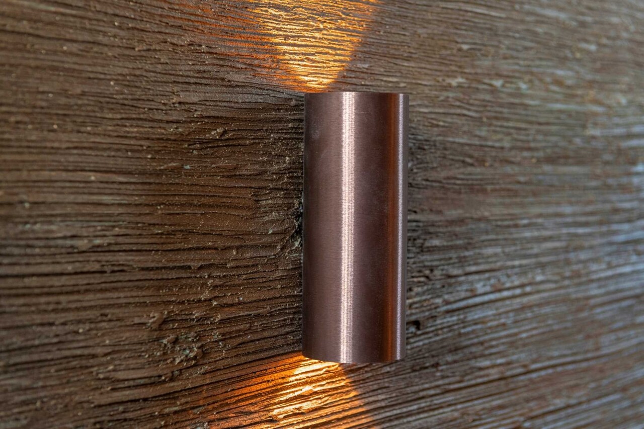 Artdelight Wandleuchte Brody 2 Licht H 18 cm Kupfer Bronze Artdelight Wandleuchte Brody 2 Licht H 18 cm Kupfer Bronze