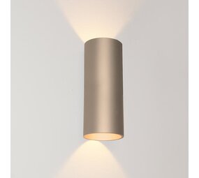 Artdelight Wandleuchte Brody 2 Licht H 18 cm Champagner Artdelight Wandleuchte Brody 2 Licht H 18 cm Champagner