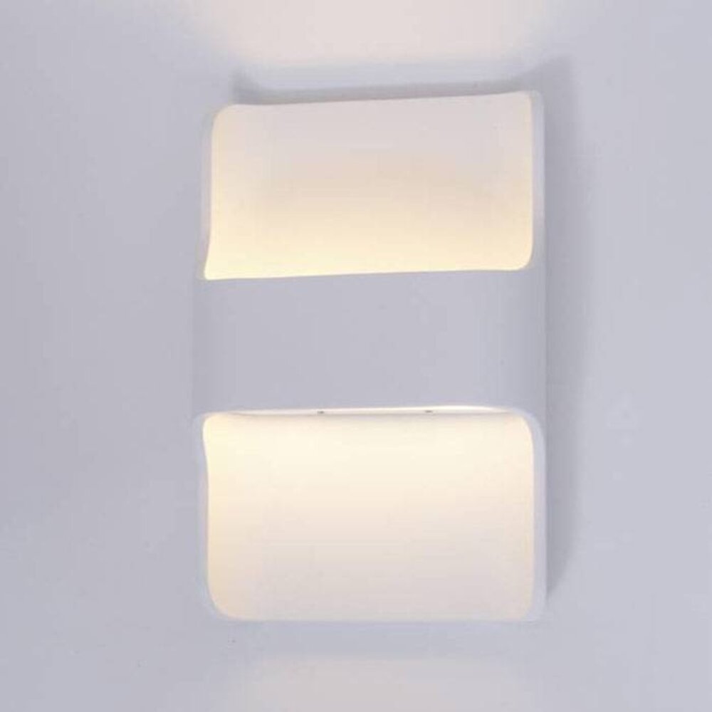 Artdelight Wandleuchte Dallas weiß