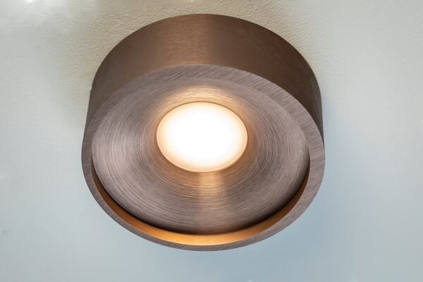 Artdelight Deckenleuchte Orlando Ø 14 cm Bronze matt