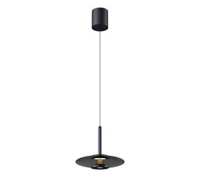 Artdelight Hängeleuchte Madison 1 Licht Ø 22 cm comfort lift schwarz Artdelight Hängeleuchte Madison 1 Licht Ø 22 cm comfort lift schwarz