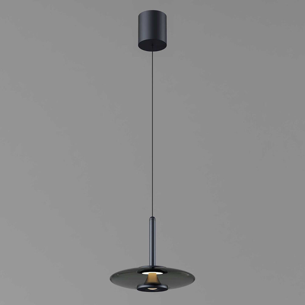 Artdelight Hängeleuchte Madison 1 Licht Ø 22 cm comfort lift schwarz Artdelight Hängeleuchte Madison 1 Licht Ø 22 cm comfort lift schwarz