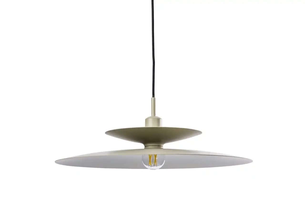 Artdelight Hängeleuchte Linares 1 Licht Ø 50 cm khaki Artdelight Hängeleuchte Linares 1 Licht Ø 50 cm khaki