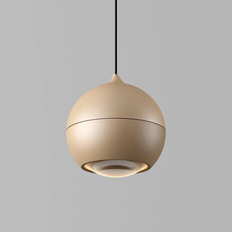 Artdelight Hängeleuchte Miami 1 Licht Ø 10 cm comfort lift champagner Artdelight Hängeleuchte Miami 1 Licht Ø 10 cm comfort lift champagner