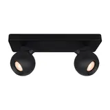 Artdelight Spot Bolero 2-Leuchtbalken schwarz Artdelight Spot Bolero 2-Leuchtbalken schwarz