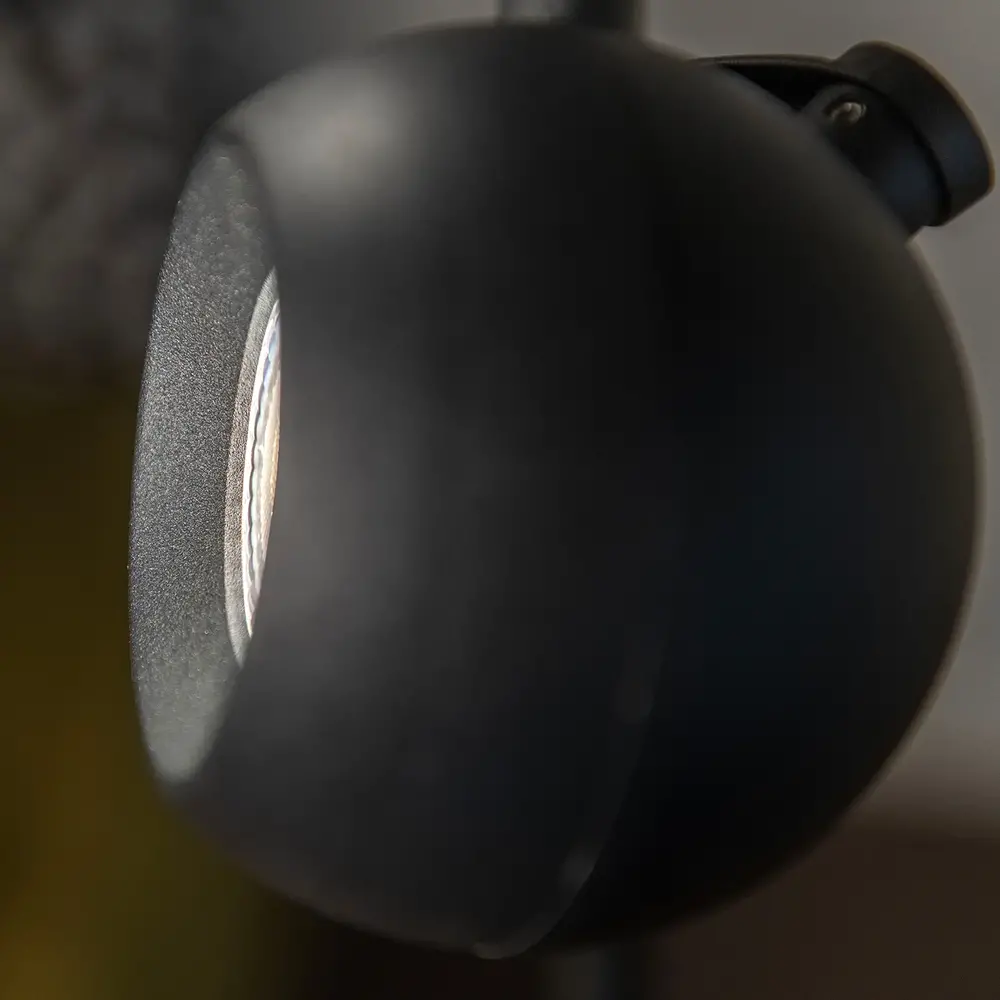 Artdelight Spot Bolero 3-Lichtbalken L 68 cm schwarz