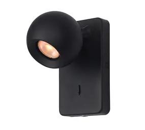 Artdelight Wandleuchte Bolero 1 Licht schwarz Artdelight Wandleuchte Bolero 1 Licht schwarz