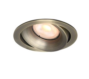 Artdelight Einbaustrahler Alice Ø 9 cm GU10 antik bronze Artdelight Einbaustrahler Alice Ø 9 cm GU10 antik bronze