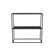 Mirrors and more Beistelltisch Chloe H 80 cm B 80 cm schwarz Mirrors and more Beistelltisch Chloe H 80 cm B 80 cm schwarz