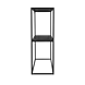 Mirrors and more Beistelltisch Chloe H 80 cm B 80 cm schwarz Mirrors and more Beistelltisch Chloe H 80 cm B 80 cm schwarz