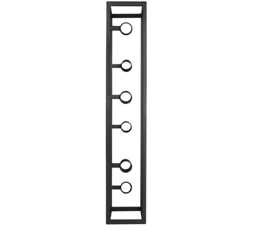 Mirrors and more Weinregal Anna Wand 6 Flaschen H 70 cm schwarz Mirrors and more Weinregal Anna Wand 6 Flaschen H 70 cm schwarz