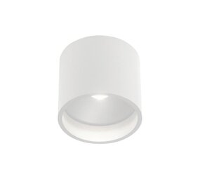 Artdelight Deckenleuchte Orleans Ø 11 cm H 10 cm weiß