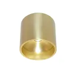 Artdelight Deckenleuchte Orleans Ø 11 cm H 10 cm matt gold