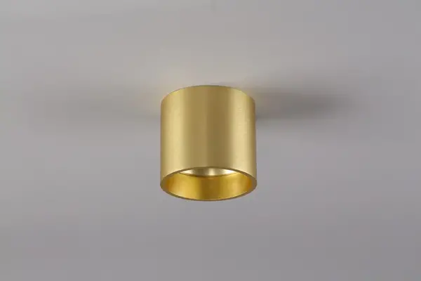 Artdelight Deckenleuchte Orleans Ø 11 cm H 10 cm matt gold Artdelight Deckenleuchte Orleans Ø 11 cm H 10 cm matt gold