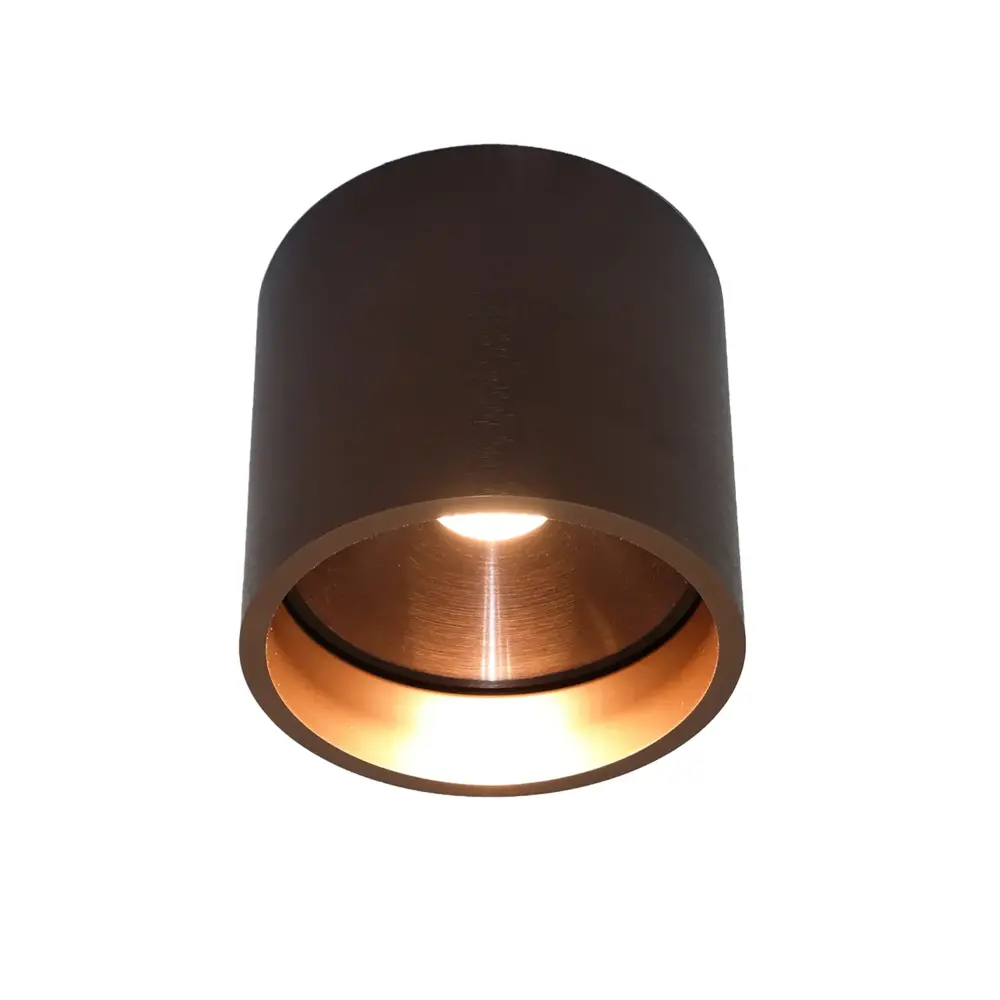 Artdelight Deckenleuchte Orleans Ø 11 cm H 10 cm Kupferbronze Artdelight Deckenleuchte Orleans Ø 11 cm H 10 cm Kupferbronze