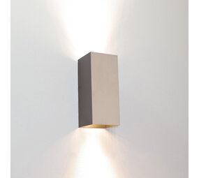 Artdelight Wandleuchte Dante 2 Licht 15,5 x 6,5 cm Champagner Artdelight Wandleuchte Dante 2 Licht 15,5 x 6,5 cm Champagner