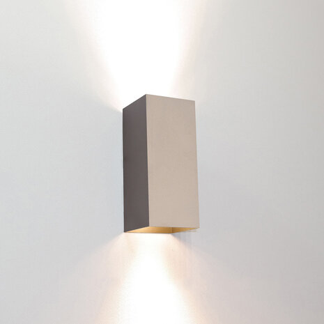 Artdelight Wandleuchte Dante 2 Licht 15,5 x 6,5 cm Champagner Artdelight Wandleuchte Dante 2 Licht 15,5 x 6,5 cm Champagner