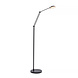 Artdelight Stehleuchte Palermo H 135 cm schwarz Artdelight Stehleuchte Palermo H 135 cm schwarz