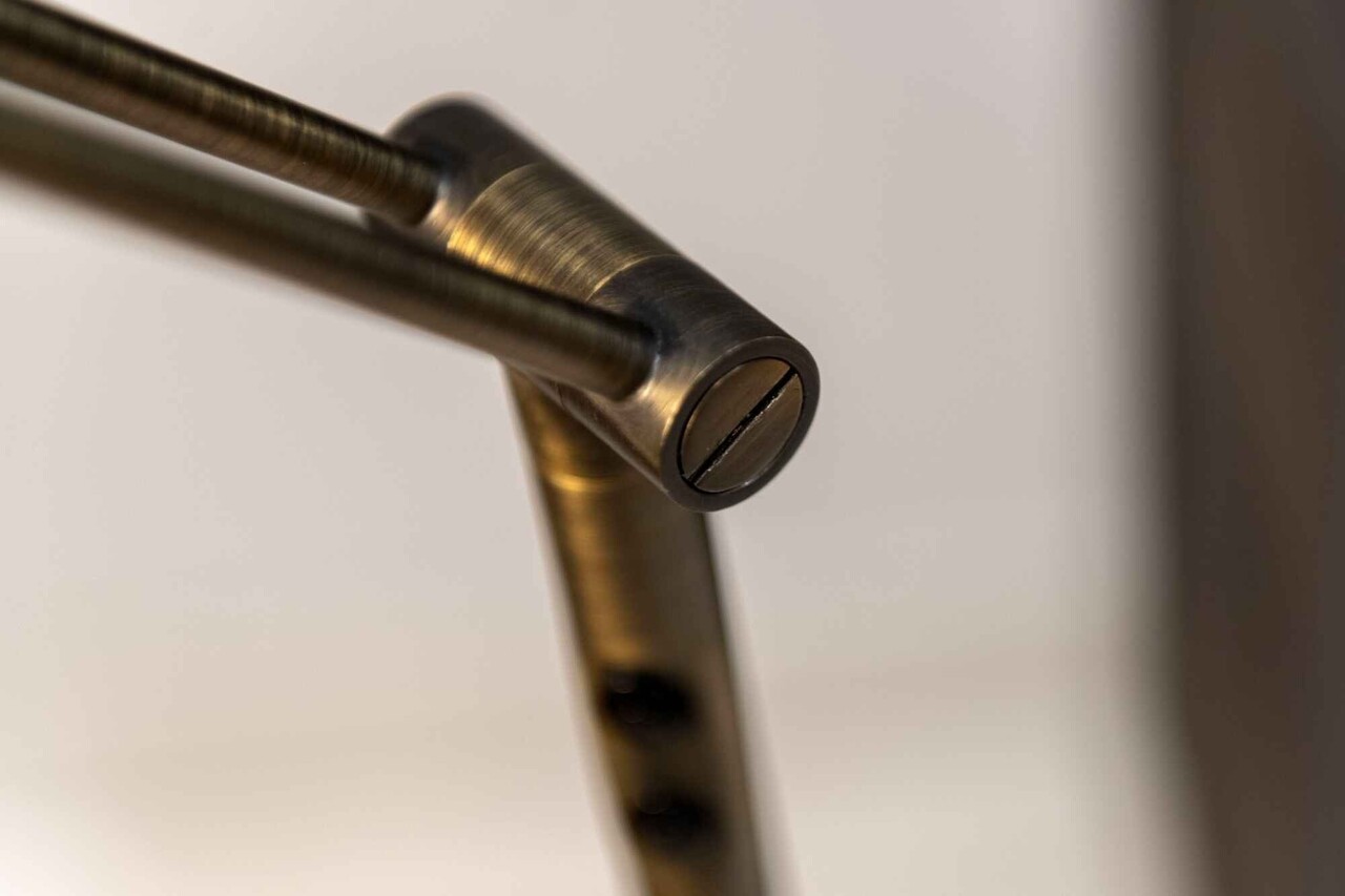 Artdelight Stehleuchte Palermo H 135 cm antik bronze