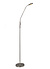 Stehleuchte UFO H 140 cm Chrom matt Stehleuchte UFO H 140 cm Chrom matt