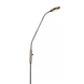 Artdelight Stehleuchte UFO H 140 cm Chrom matt Artdelight Stehleuchte UFO H 140 cm Chrom matt