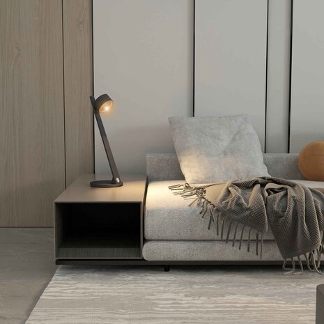 Artdelight Tischleuchte Omega H 49 cm schwarz Artdelight Tischleuchte Omega H 49 cm schwarz