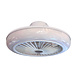 CristalRecord Deckenventilator Iris mit Lautsprecher Ø 45 cm RGB weiß CristalRecord Deckenventilator Iris mit Lautsprecher Ø 45 cm RGB weiß