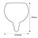 Segula Lampe Floating LED G200 4.5W 300LM 2200K Dimmbar Gold Segula Lampe Floating LED G200 4.5W 300LM 2200K Dimmbar Gold