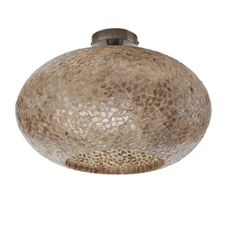 VillaFlor Deckenleuchte Muschel Wangi Gold Ufo Ø 40 cm braun gold VillaFlor Deckenleuchte Muschel Wangi Gold Ufo Ø 40 cm braun gold