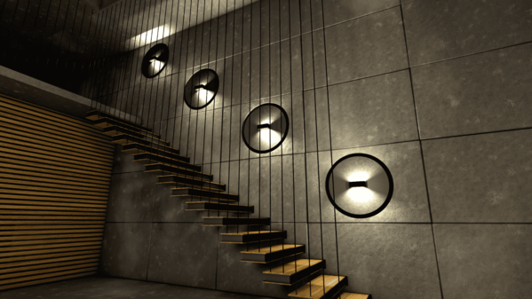 Artdelight Wandleuchte Mainz 20 x 7 cm champagner Artdelight Wandleuchte Mainz 20 x 7 cm champagner