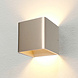 Artdelight Wandleuchte Fulda 10x10 cm champagner Artdelight Wandleuchte Fulda 10x10 cm champagner