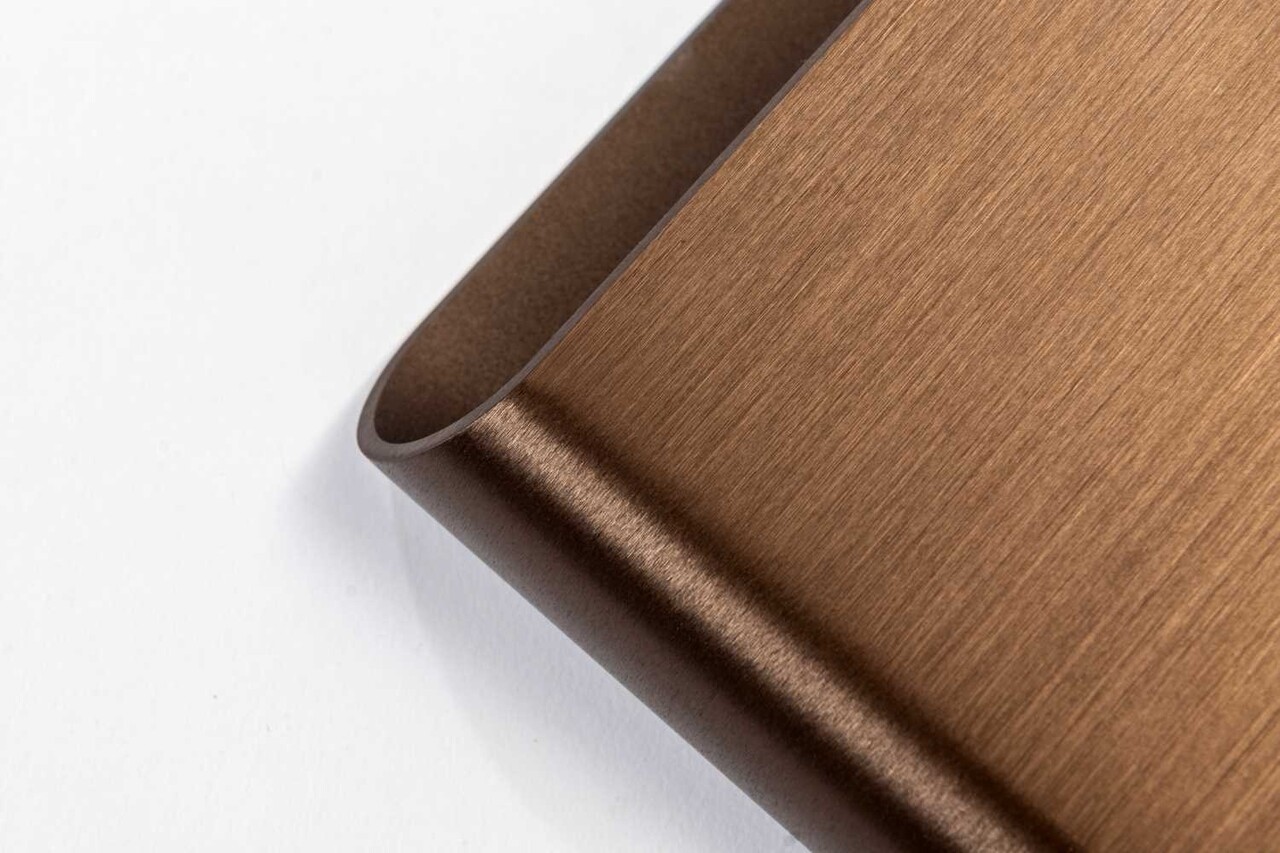 Artdelight Wandleuchte Diaz Large H 20 cm Kupfer Bronze