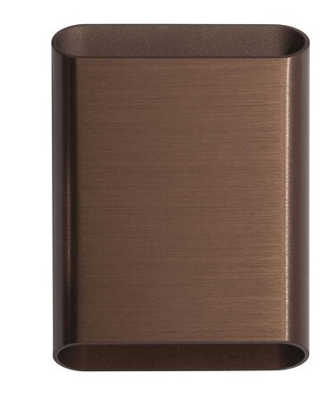 Artdelight Wandleuchte Diaz Large H 20 cm Kupfer Bronze