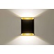 Artdelight Wandleuchte Diaz Large H 20 cm schwarz gold Artdelight Wandleuchte Diaz Large H 20 cm schwarz gold