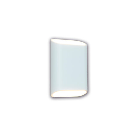 Artdelight Wandleuchte Diaz Small H 15 cm weiß Artdelight Wandleuchte Diaz Small H 15 cm weiß