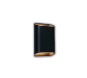 Artdelight Wandleuchte Diaz Small H 15 cm schwarz Artdelight Wandleuchte Diaz Small H 15 cm schwarz