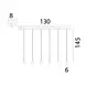 Masterlight Talana 6-fach Pendelleuchte L 130 cm schwarz Masterlight Talana 6-fach Pendelleuchte L 130 cm schwarz