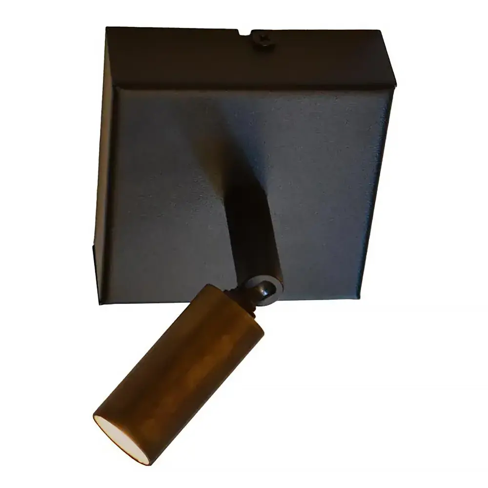 Masterlight Spot Tubo 1 Licht schwarz antik bronze Masterlight Spot Tubo 1 Licht schwarz antik bronze