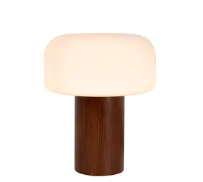 Lucide KENAN - Tischleuchte - Ø 22 cm - 1xE14 - Holz Lucide KENAN - Tischleuchte - Ø 22 cm - 1xE14 - Holz