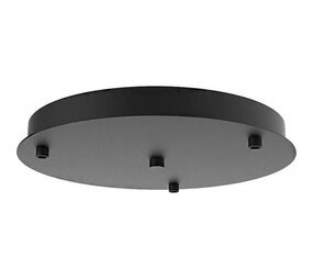 Ylumen Deckenteller Ø 30 cm mit 3 Löchern schwarz Ylumen Deckenteller Ø 30 cm mit 3 Löchern schwarz