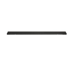 Steinhauer Deckenteller 140 x 9 cm ohne Löcher schwarz