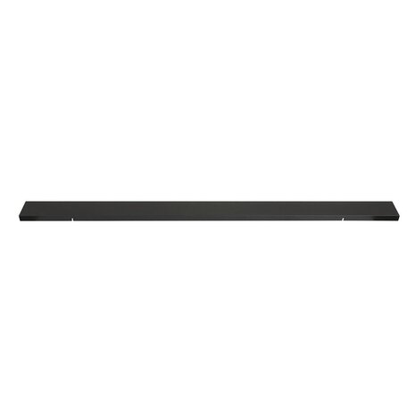 Steinhauer Deckenteller 140 x 9 cm ohne Löcher schwarz