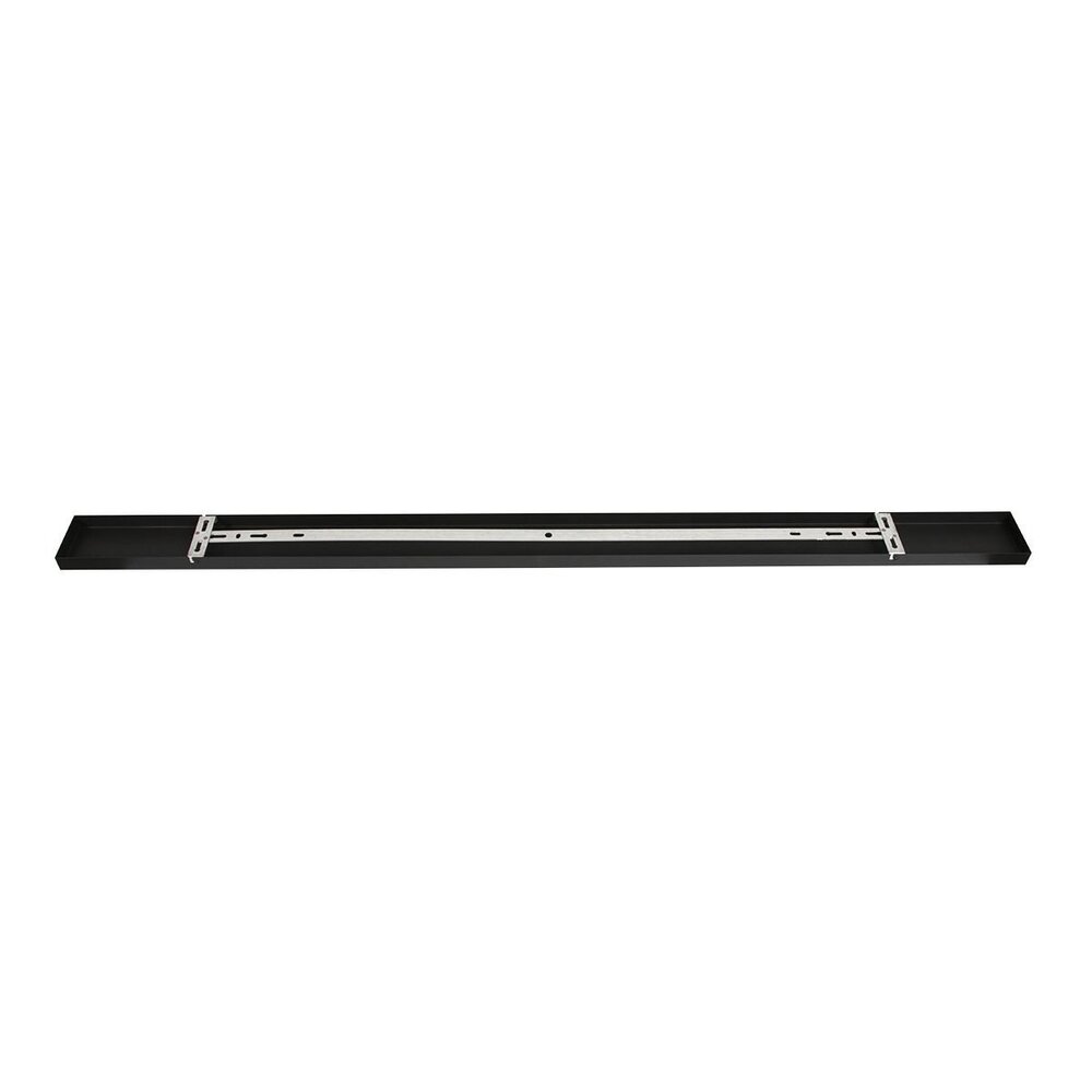 Steinhauer Deckenteller 140 x 9 cm ohne Löcher schwarz