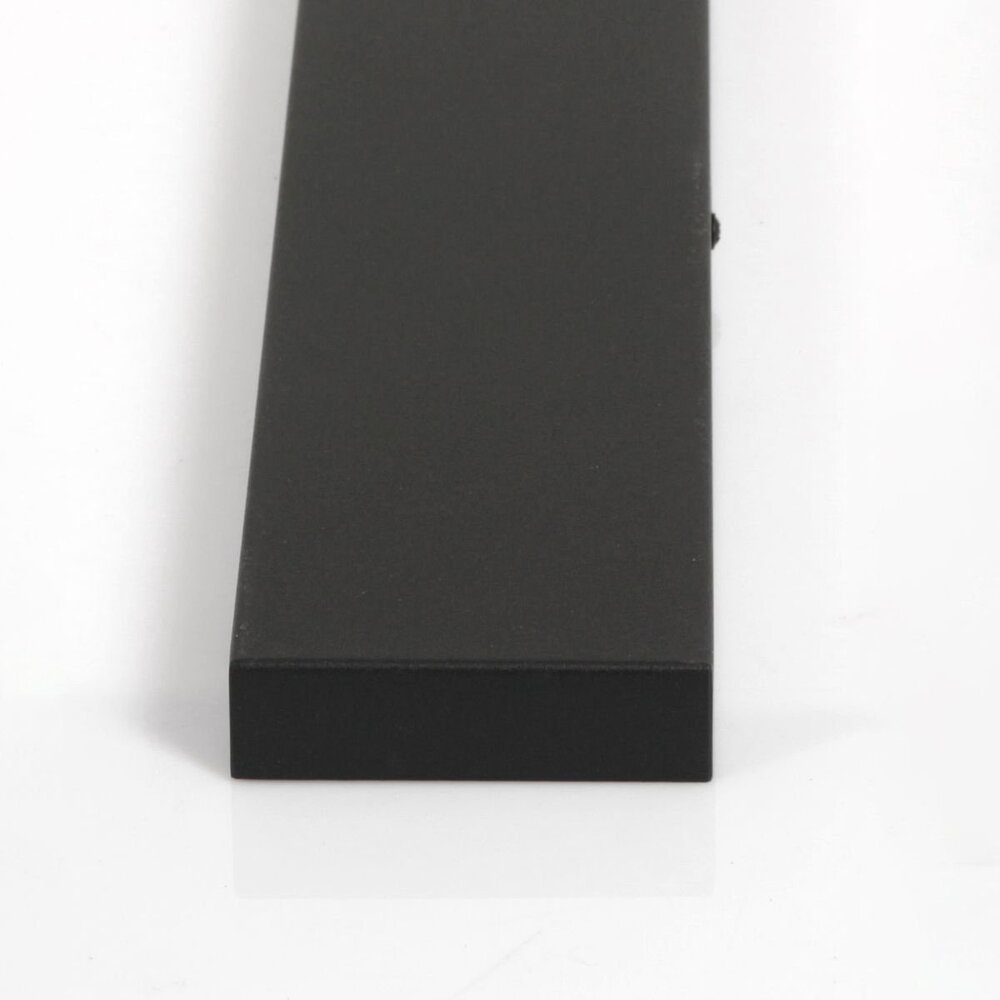 Steinhauer Deckenteller 140 x 9 cm ohne Löcher schwarz