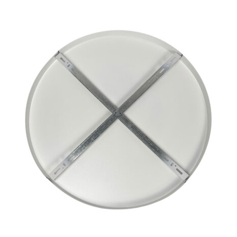 Ylumen Deckenteller Ø 50 cm ohne Löcher weiß