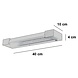 Freelight Wandleuchte Parete L 31 cm schwarz Freelight Wandleuchte Parete L 31 cm schwarz